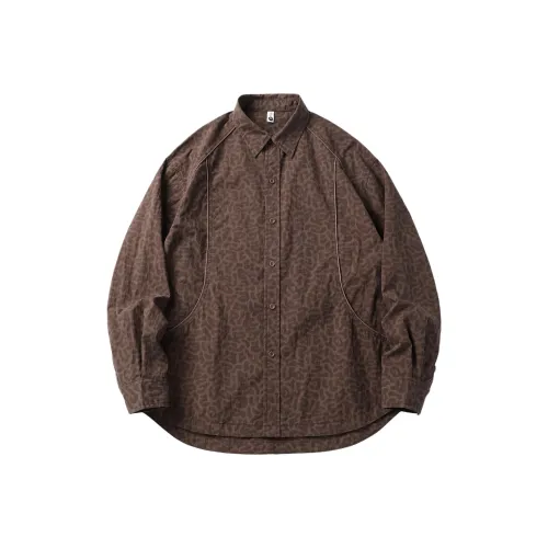 HYLHYL Леопардовый принт рубашка унисекс