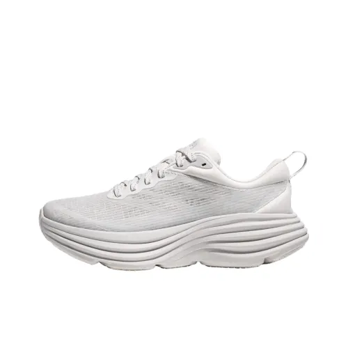 HOKA ONE ONE Bondi 8 Беговые кроссовки Унисекс Белый