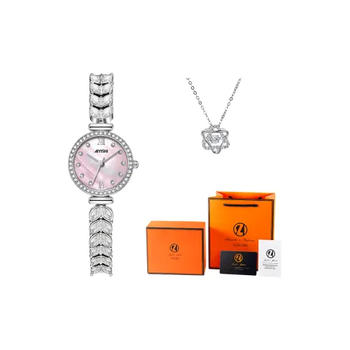 AIYISHI Кварцевый механизм Женские часы 26 мм Мать жемчуга Цвет