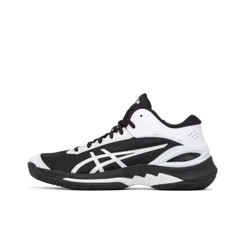 Asics Гель Burst 28 Баскетбольные кроссовки MID Топ Черно-белая панда Мужской