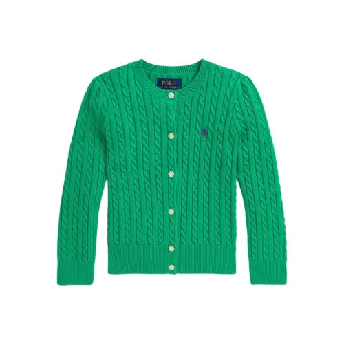 Polo Ralph Lauren Трикотаж FW24 Зеленый Детский