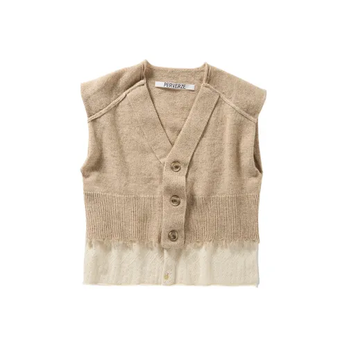 Perverze Светло-коричневые Женские Майки