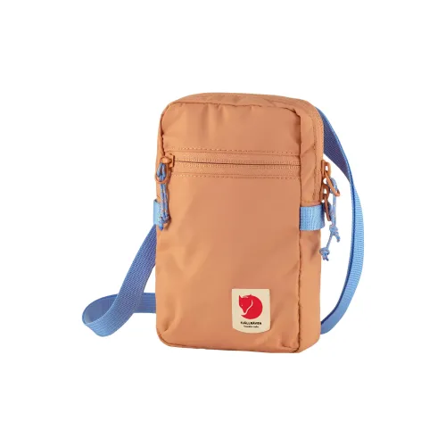 Fjallraven 0,7L Crossbody Bag Nylon Peach Sand Unisex Фджалльравен 0,7L Сумка через плечо Нейлон Персиковый Песочный Унисекс