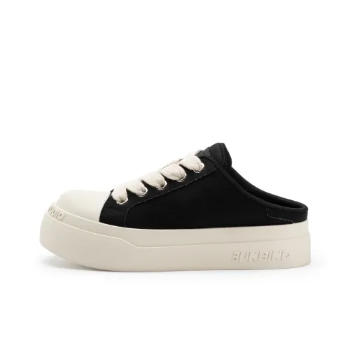 3unbind Износостойкие противоскользящие домашние тапочки унисекс черный белый