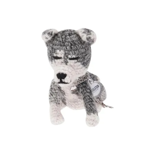 Yohji Yamamoto Акриловые брелоки Keychains для женщин серый цвет