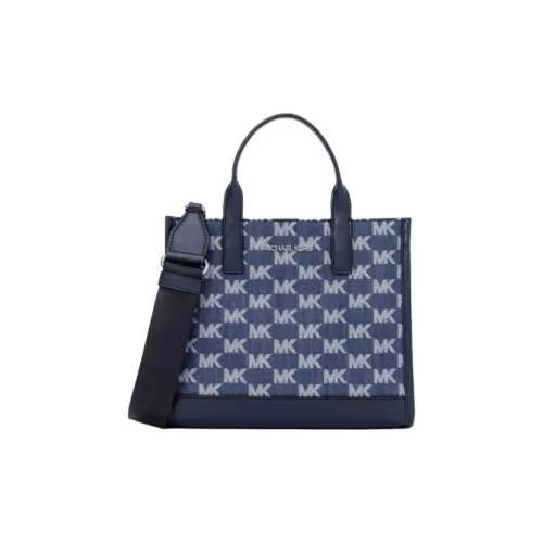 MICHAEL KORS Cooper Регулируемый ремешок Тоут Сумка Сумка для покупок Сумка на плечо Сумка Мужская Синяя