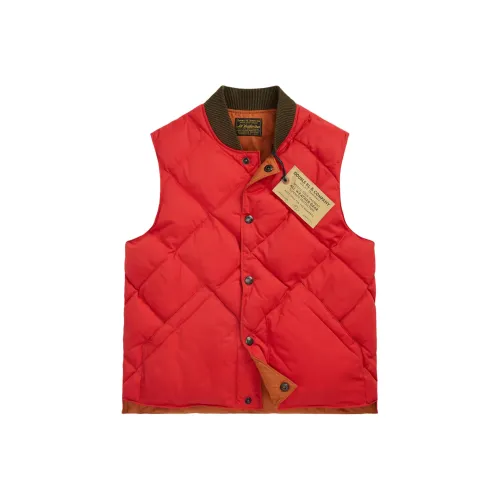 Ralph Lauren Red Men's Vest Ральф Лорен Красный Мужской Жилет