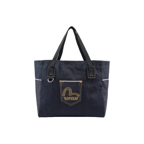 EVISU Хлопок Сумка через плечо Мужская Джинсовый синий