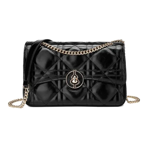 MEXICAN ПУ (полиуретан) Сумка через плечо Стандартная Женская Экрю Черный