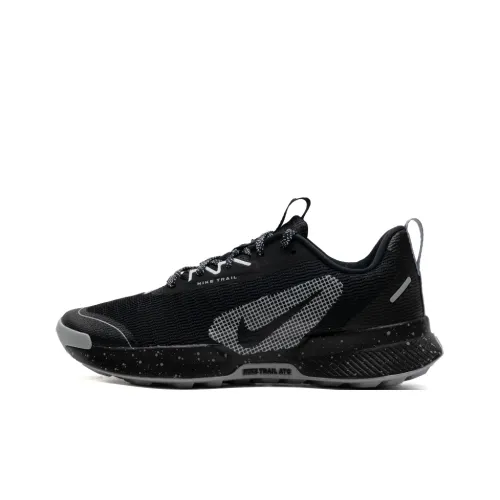 Nike Juniper Trail 3 Беговые кроссовки Низкий топ Черный/Черный/Волчий серый/Пыль фотон Женские