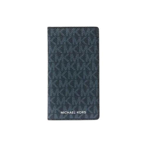 MICHAEL KORS Cooper Покрытый холст Картхолдер Мужской Синий