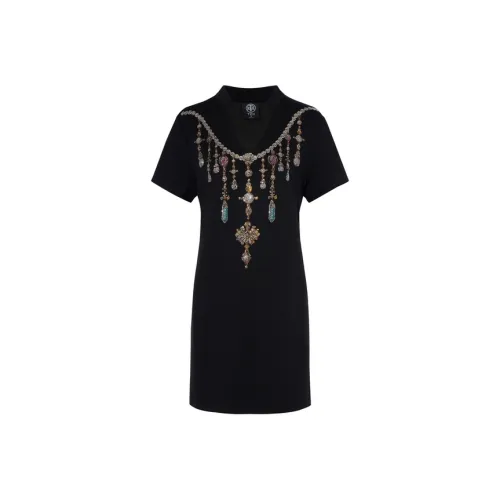 TCH Короткий рукав Платье Женское