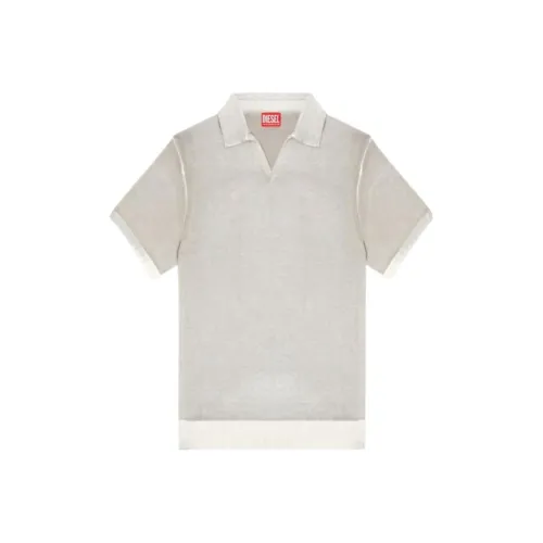 DIESEL Серый Мужская Поло