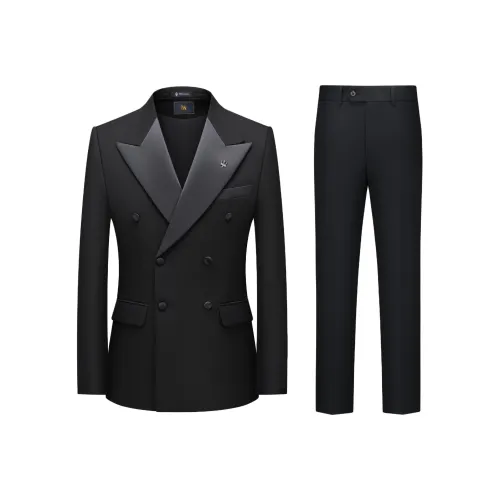 Maserati Black Unisex Бизнес-костюмы