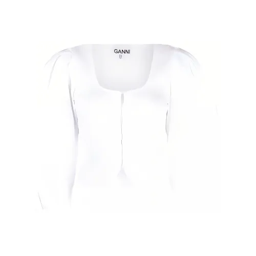 GANNI Белые Женские Рубашки