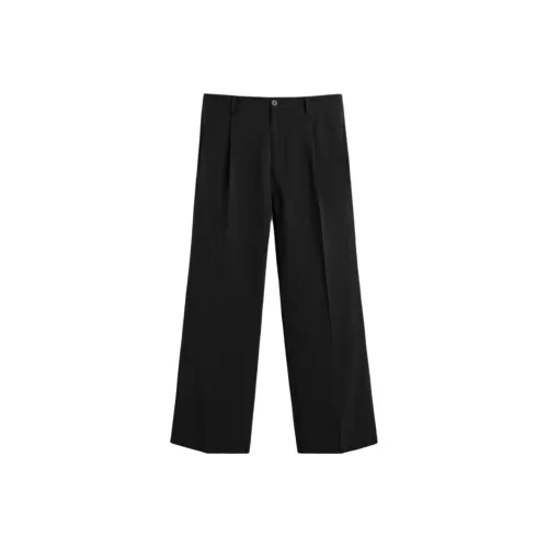 ZARA Мужские брюки костюма черного цвета