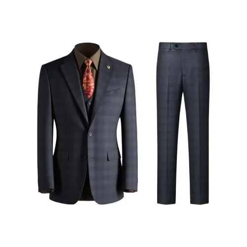 H YXIANG Мужские Деловые Костюмы