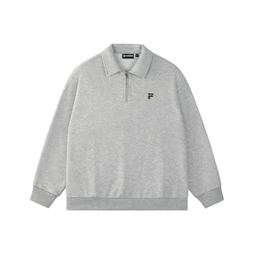 FILA FUSION Cloud Серый Photinia Серый MG Унисекс Свитшоты