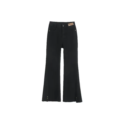 MAREA VESUVIO Черные Женские Джинсы