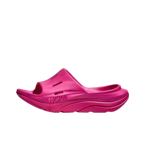 HOKA ONE ONE Ora Recovery Slide 3 Слипоны Розовый Мужской