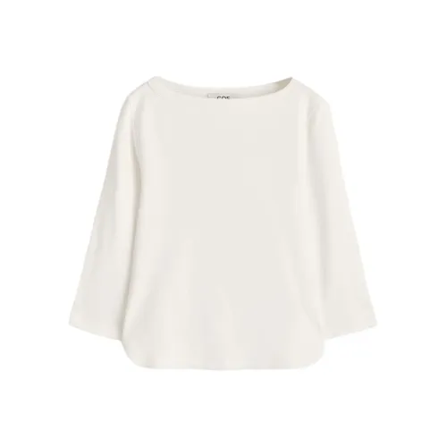 COS Кремово-белые Женские T-рубашки