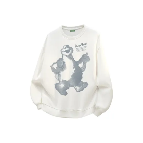 Свитшот с круглым вырезом SESAME STREET унисекс