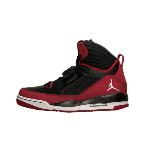 Jordan Flight 97 Винтажные баскетбольные кроссовки Мужские Черные Красные