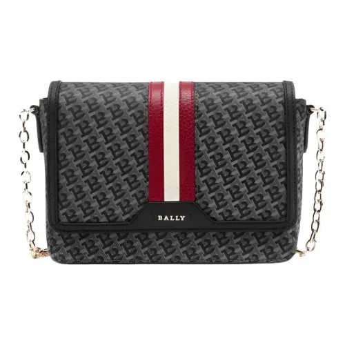 BALLY Сумка через плечо из искусственной кожи женская черная