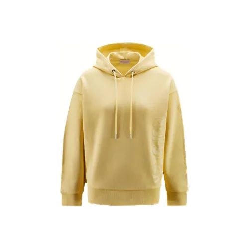 Moncler Свитшот Женские Желтого цвета