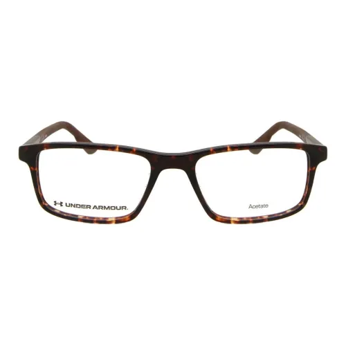 Under Armour Ацетат Прямоугольные Оправы для очков Мужские Коричневые