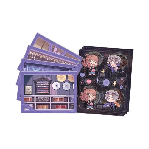 Светлый и Ночной Чарли Су 2025 Birthday Collection Сценарий DIY Интерактивная версия Акриловая Карта Набор Мерч по IP