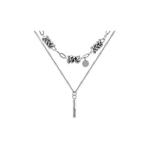 GUDUD Титановое стальное ожерелье позиционирование мужской женский стиль унисекс