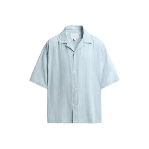 ZARA Light Blue Мужские Рубашки