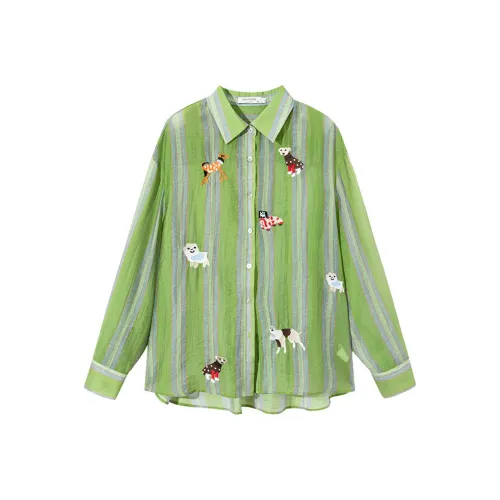 Ouyang Волшебник страны Оз Женские рубашки