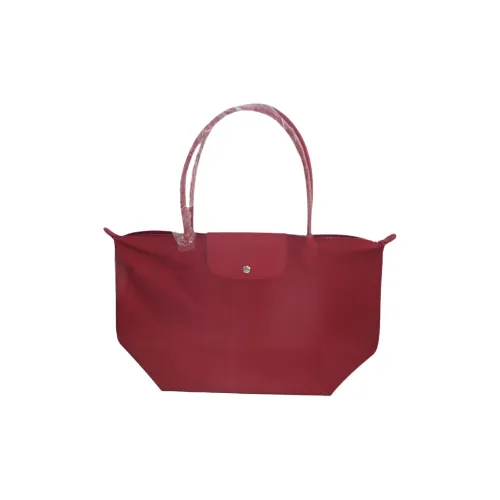 LONGCHAMP Le Pliage Néo Нейлон с кожаными вставками Тоут Сумка Сумка для покупок Сумка Сумка через плечо Большая Женская Красная