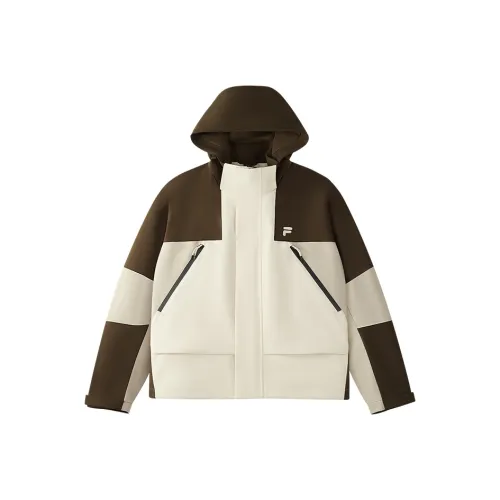 FILA FUSION Пуховик Унисекс Белка Каштановый