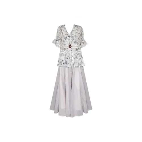 MARIE·COCO Топ+Юбка Женские Комплекты Юбка