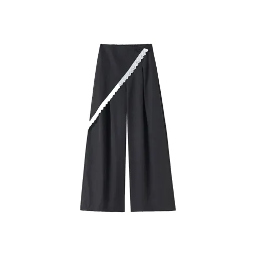 Incolore Черные Женские Повседневные Брюки