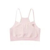 6810# Smooth Back Cropped-[Розовый]