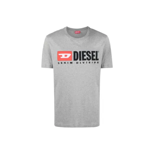 DIESEL Серый Мужской T-Рубашки