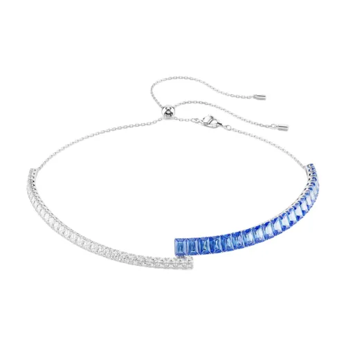 Swarovski Matri Crystal Necklaces Женские Синий