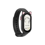 Защитный чехол + ремень - котенок, черный