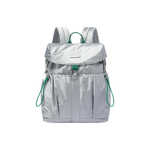 ANTA Нейлон Рюкзак Женская Серебряная