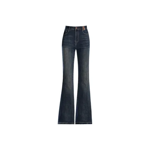 MAREA VESUVIO Blue Women's Jeans MAREA VESUVIO Синий Женские Джинсы