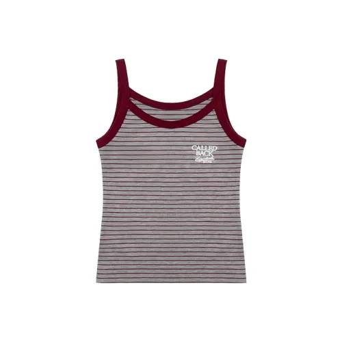 CALLED BACK Серый Женский Топ