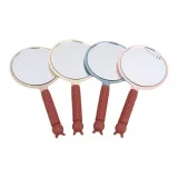 Бежевый контроллер макияжа с зеркальцем