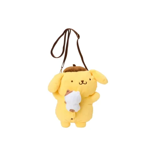 Санрио Пудинговый Собаки ПУ (полиуретан) Полиэстер Материал Сумка через плечо Мини Женские Желтый