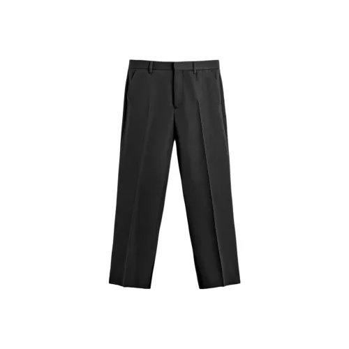 ZARA Темно-серые Мужские Повседневные Штаны