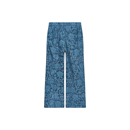 ZARA Blue Women's Casual Pants ZARA Синие Повседневные Брюки для Женщин