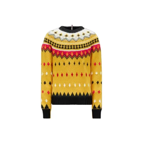 MONCLER Желтые Мужские Свитера